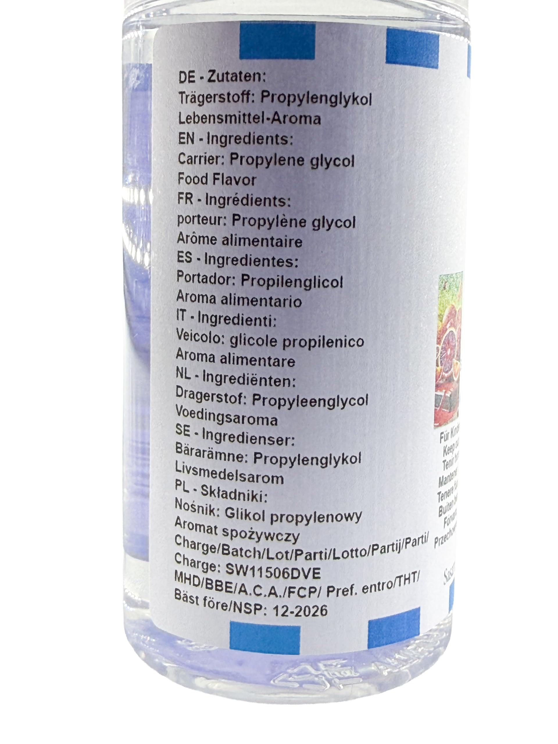 Aroma concentrato arancia rossa - vegano - Sasami - 100ml