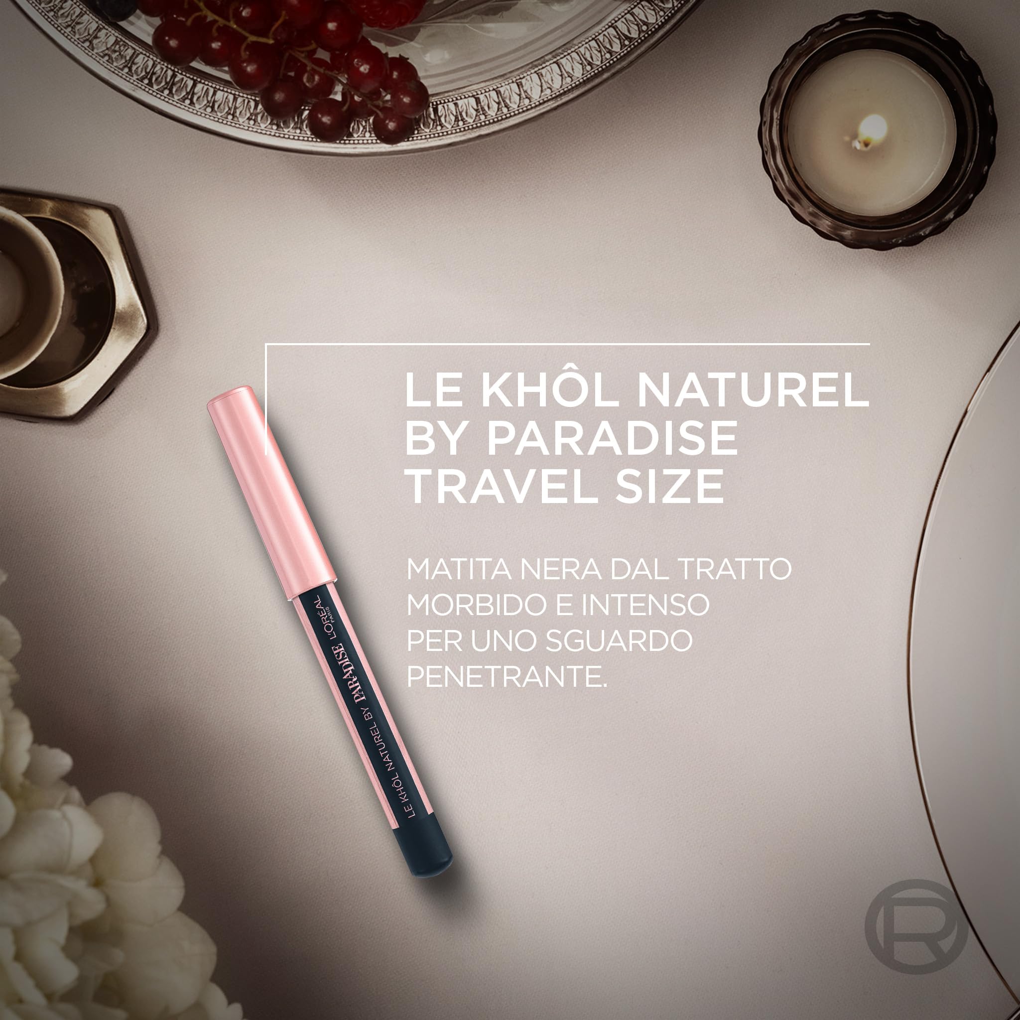L'Oréal Paris Pochette Regalo Make Up à La Carte con Mascara Volumizzante Air Volume 30H Extra-Nero e Mini-Matita Occhi, Per i Tuoi Look Festivi, Con Elegante Beauty Case in Vernice Nera