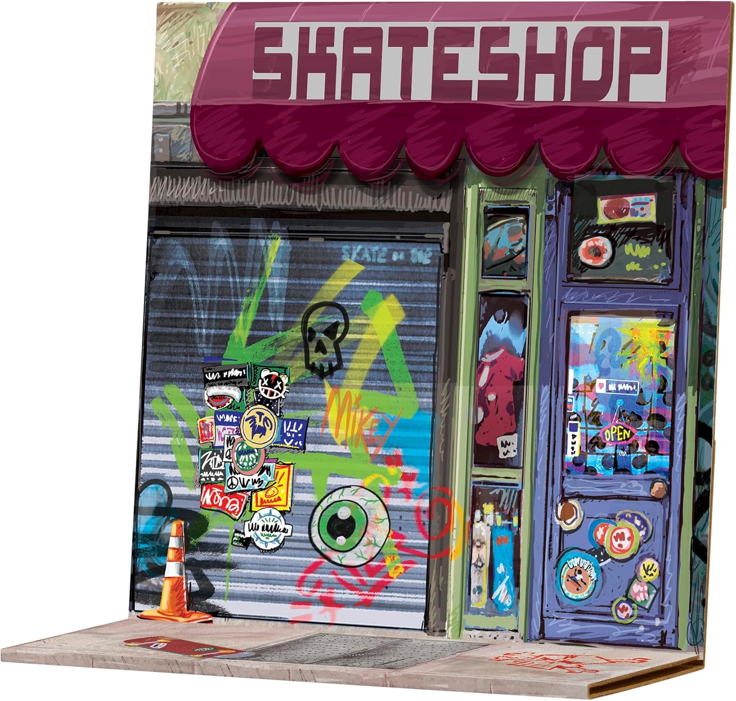 TEENAGE MUTANT NINJA Michelangelo vs Leatherhead