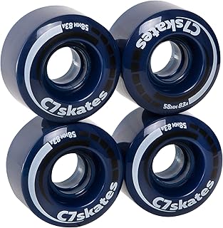 C SEVEN C7skates Premium Roller Skate Wheels (Blossom)