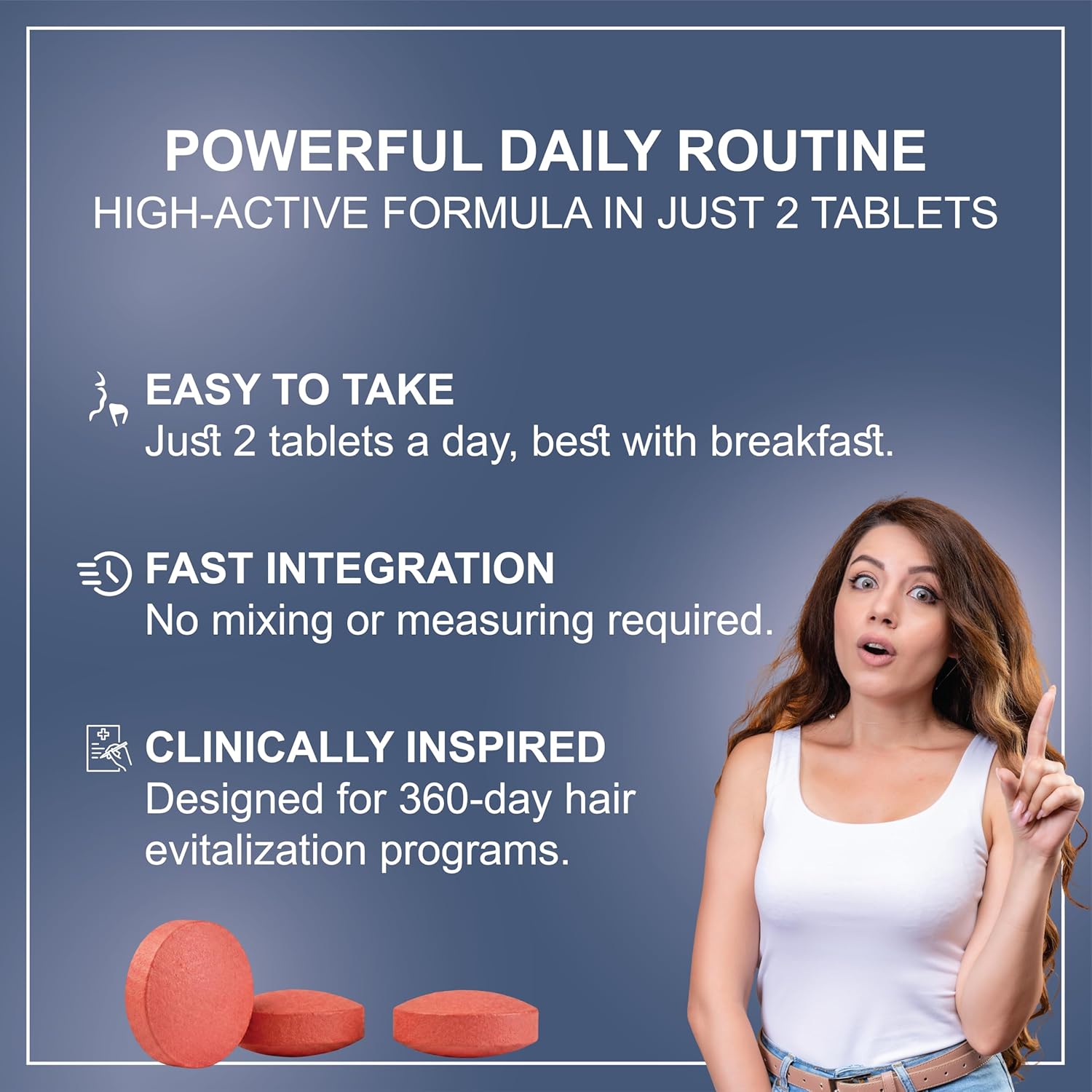 Hair Growth Supplement | 360 Tablets -6 Months Supply | Support Thicker, Fuller Healthy Hair Growth For Men & Women - Advanced Hair Health 17 in 1 Formula (Pack of 1)