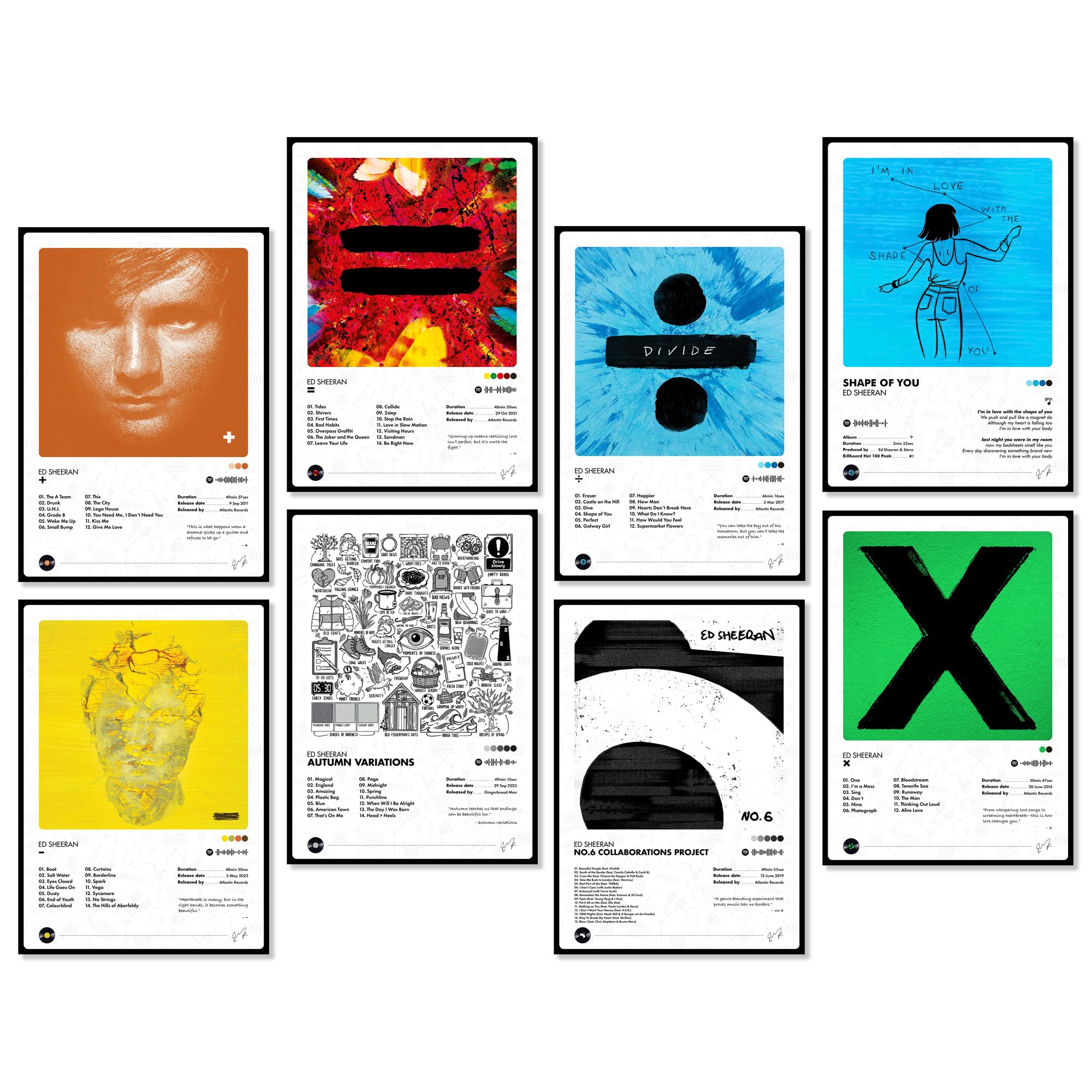 Kanye West Album Art Posters - 12 Designs -19