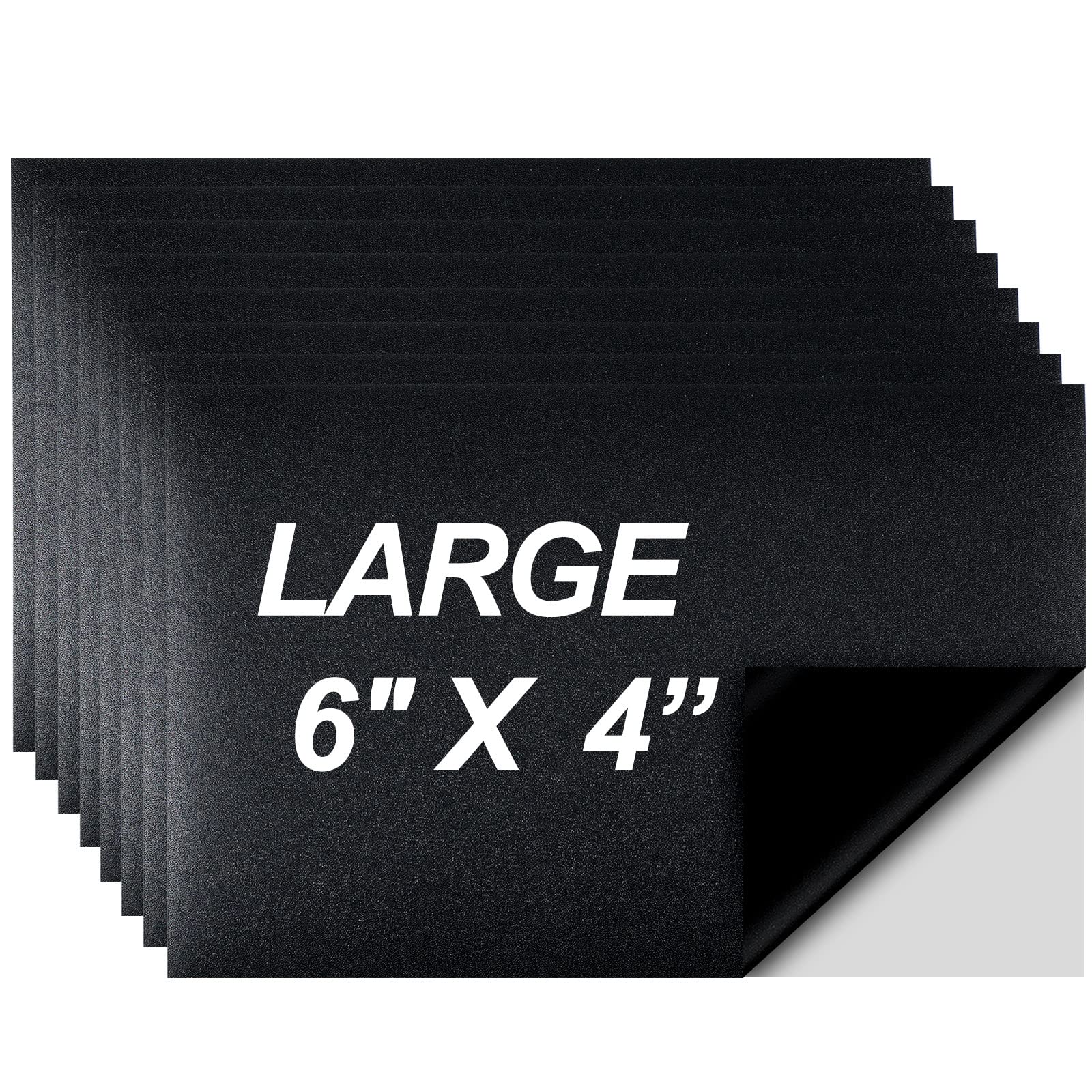 36 Pieces DIY Chalkboard Labels for Storage Bins Mason Jar Stickers Waterproof Blackboard Reusable Sticker Rewritable Labels Erasable Chalkboard Labels for Glass Bottles, 6 x 4 Inches