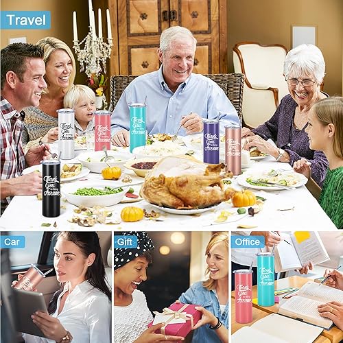 Miniatura 2 de Sieral 36 juegos de regalos de agradecimiento a los empleados, vasos motivacionales a granel de 20 onzas para compañeros de trabajo y jefes, regalo