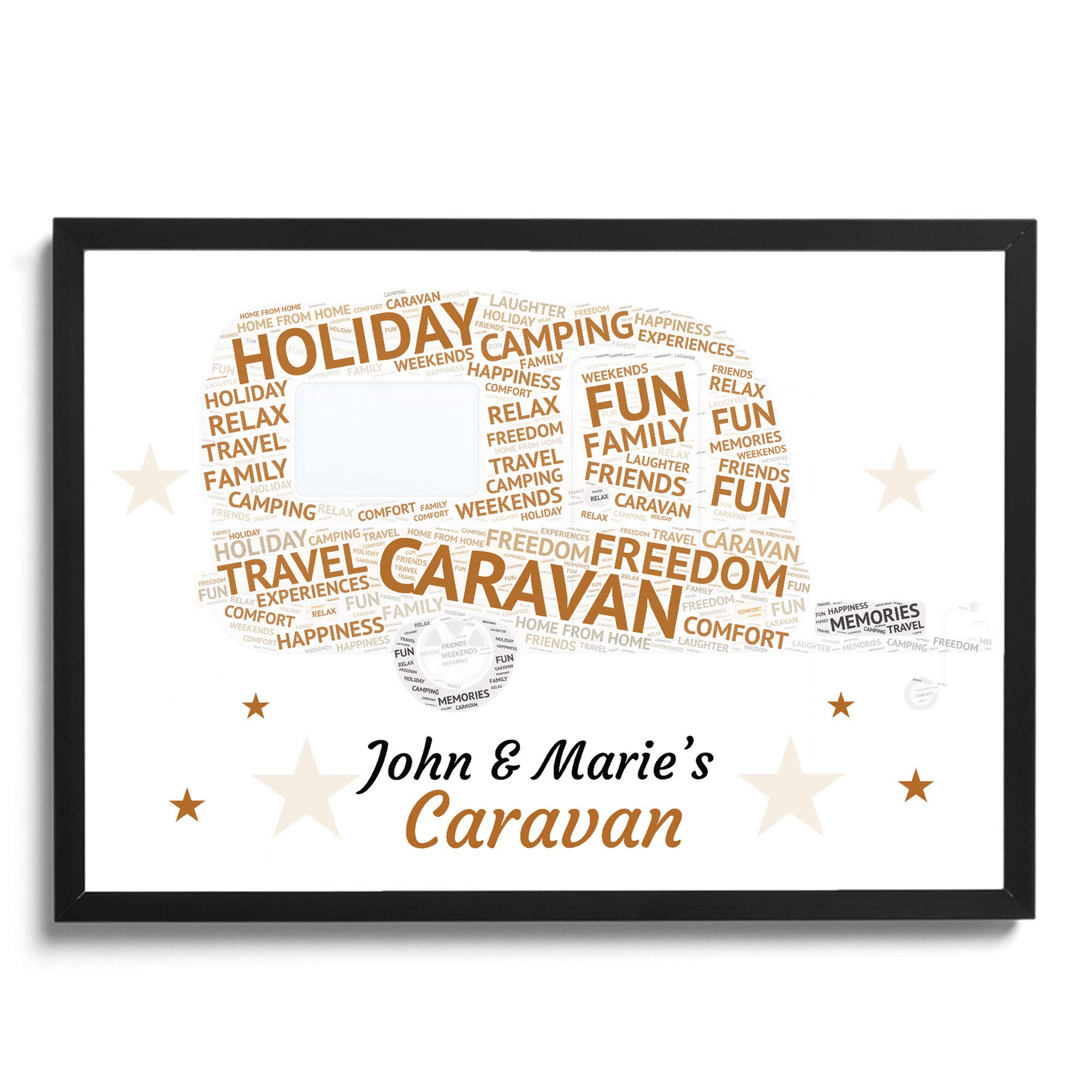 Red Ocean Motorhome Campervan Carvan Sign Novelty Gift Camping Sign Home Decor Gift