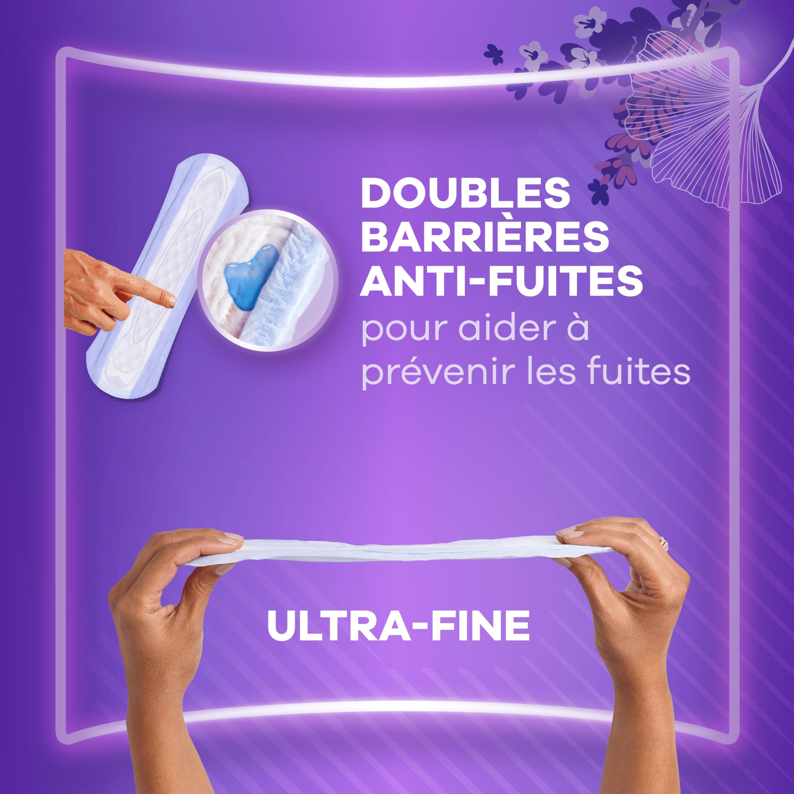 Always Discreet Serviettes Pour Fuites Urinaires Femmes, Maxi Protection, Absorption 7, 48 Serviettes, Extra Sûre, Retiennent Les Odeurs, Pack 1 Mois