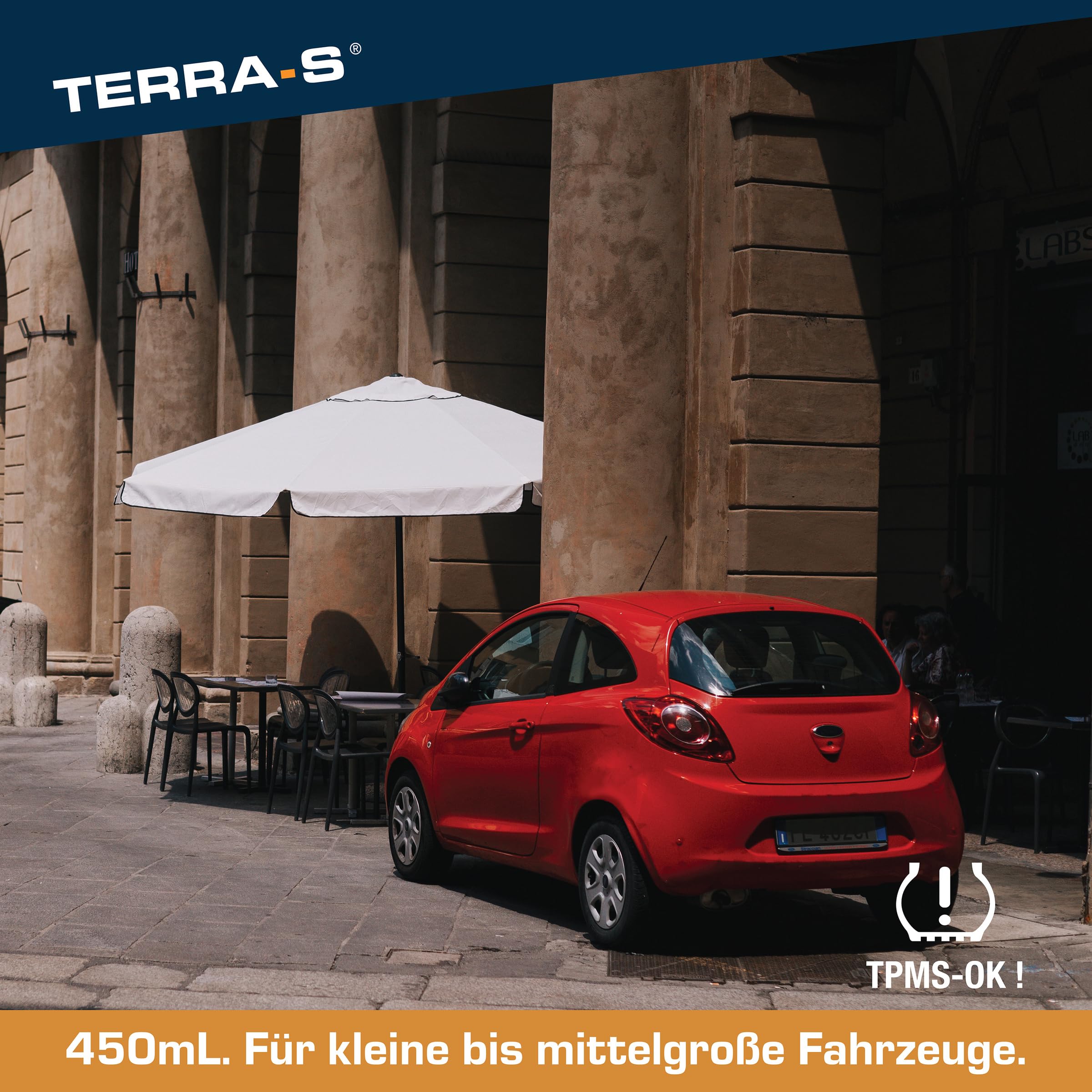 TERRA S T16000 MOBIL KIT Ersatzflasche Nachfüllflasche 450 ml