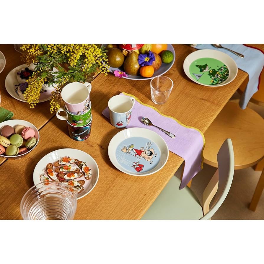 ARABIA アラビア ムーミン 19cmプレート フィリフヨンカ 未使用 Moomin ムーミン ARABIA アラビア プレート ( 19cm