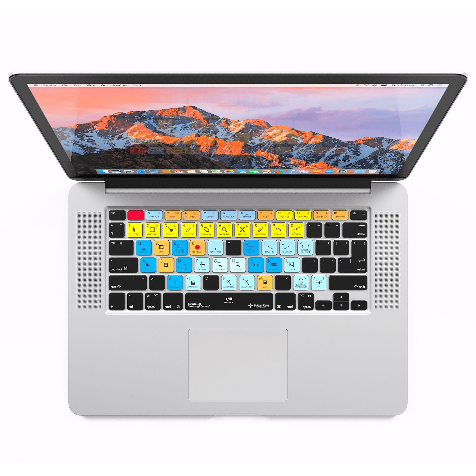 Keyboard Cover Designed for Steinberg’s Cubase | Cover Skin for MacBook Pro and iMac Wireless Keyboard