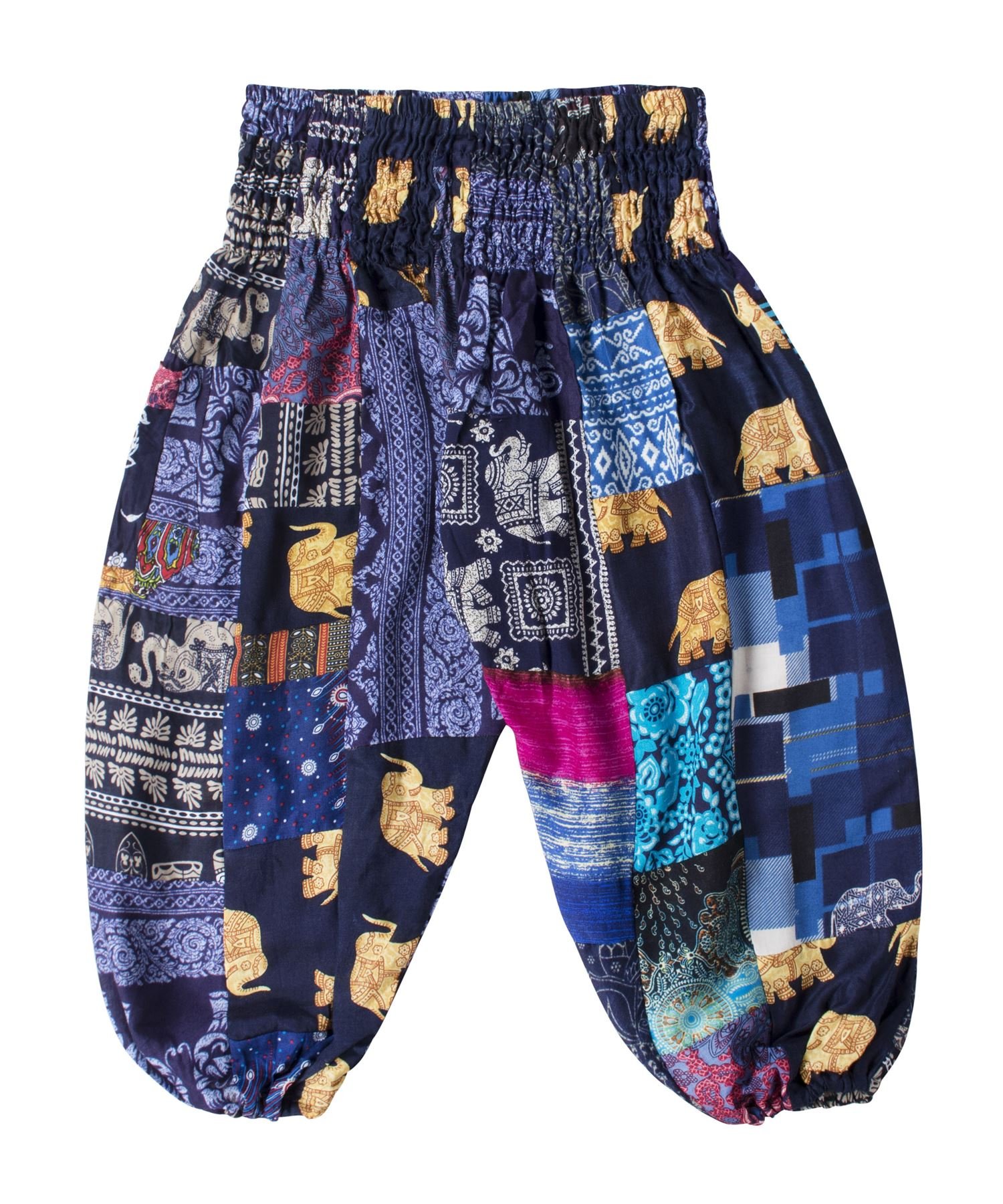Pantalones Boho de Parche para niño Lofbaz
