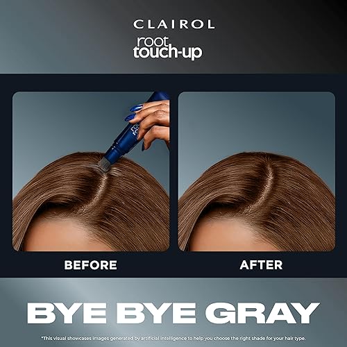 Miniatura 4 de Clairol Root Touch-Up - Gel de mezcla de color semipermanente para el cabello, rojo caoba 5R, paquete de 2