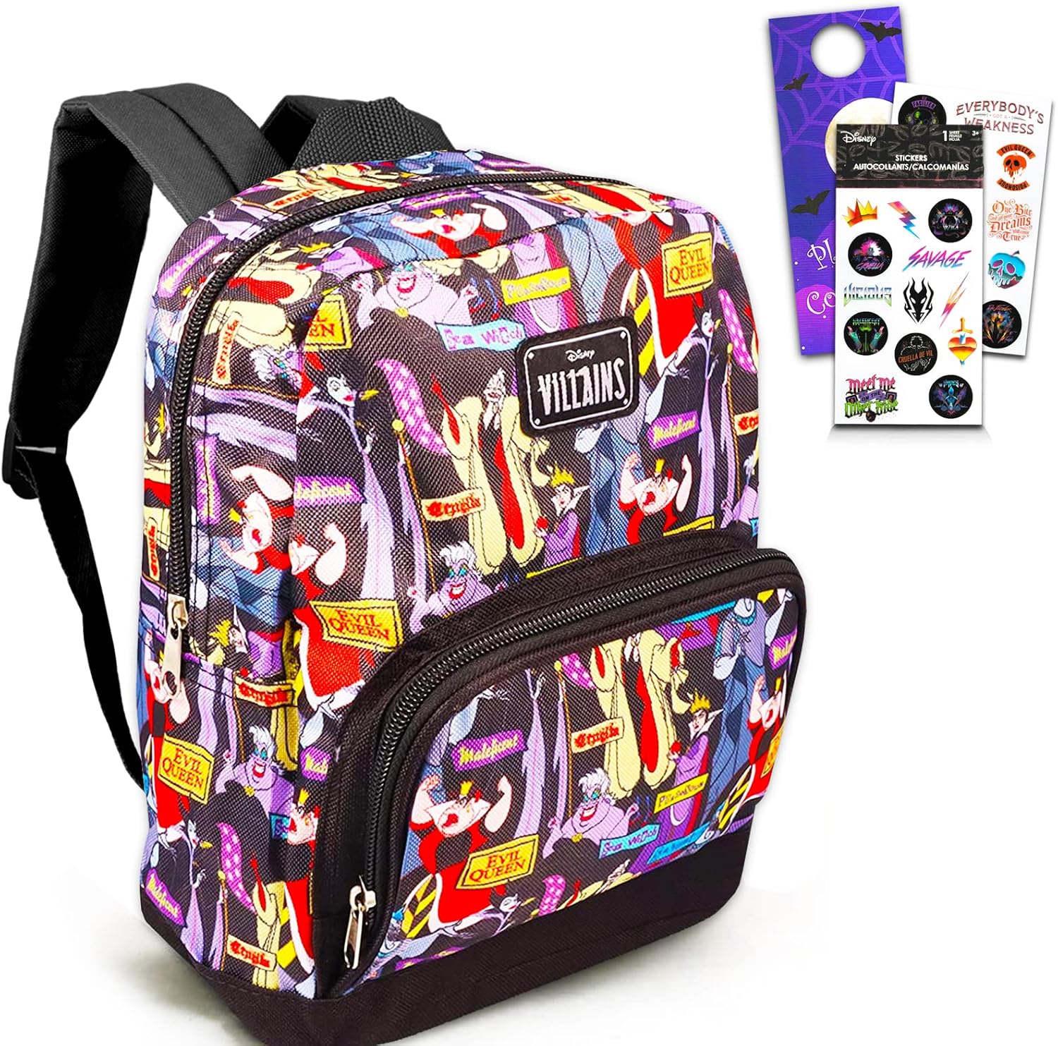 Fast Forward New York Disney Villains Preschool Backpack for Kids