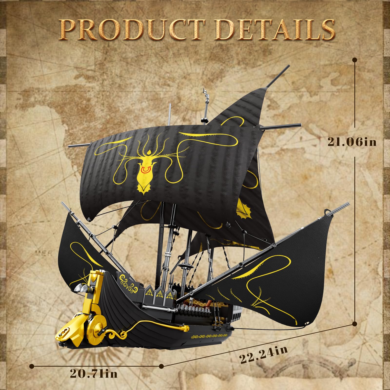 Amazon.com: Reobrix Silence Ship Building Blocks Sets for Adults