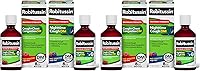 Vista 9 de Robitussin DM Max para tos + congestión del pecho y Robitussin DM para tos nocturna de máxima fuerza, fórmulas para adultos - 2 botellas de 8 fl. oz