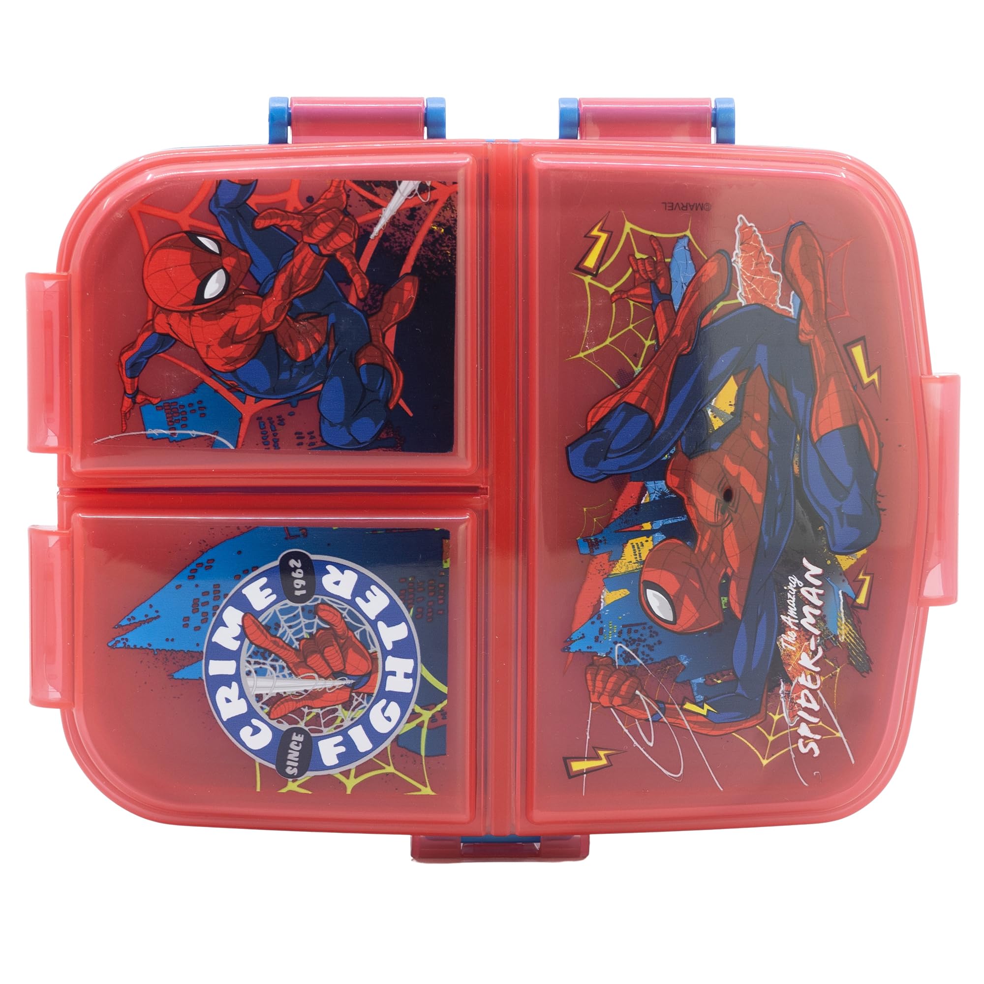 Image secondaire de Boîte à déjeuner XL Spiderman pour enfants avec 4 compartiments