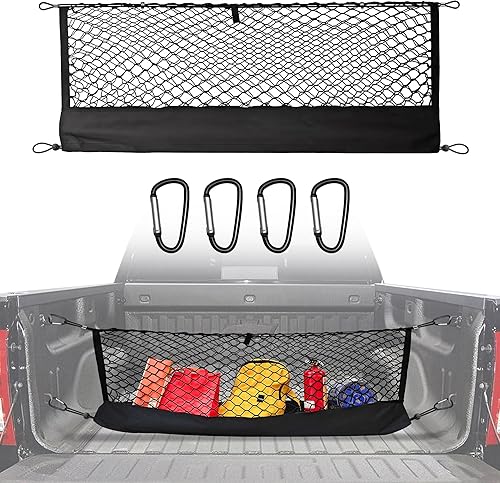 Miniatura 22 de Red de carga para maletero estilo sobre compatible con Toyota RAV4 2015 2016 2017 2018, red de carga altamente elástica para accesorios SUV RAV4