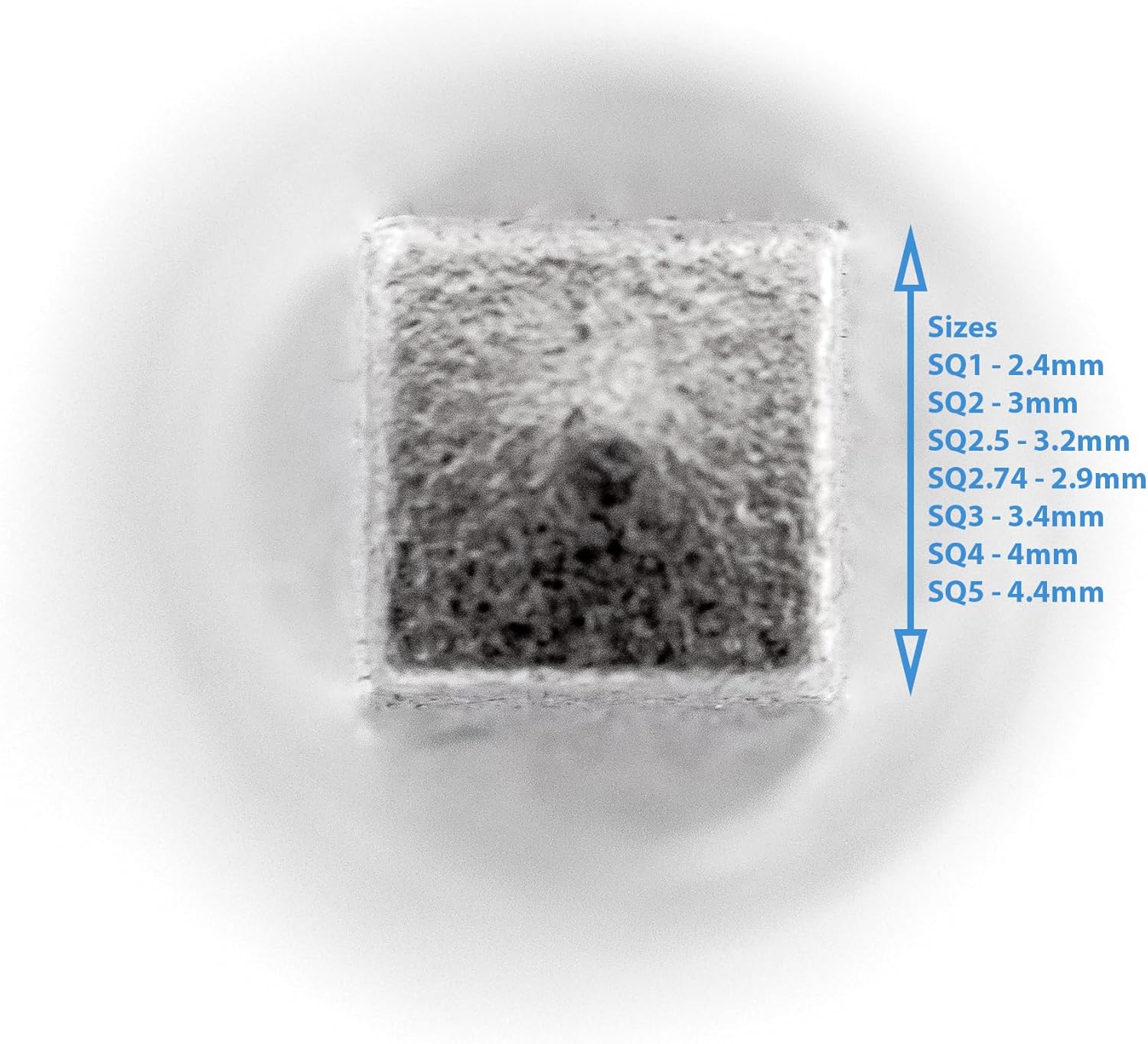 7pcs 150mm SQ1 - SQ5 Square Drive Extra Long Reach Screwdriver Tool Bit Set (Robertson) - SQ1, SQ2, SQ2.5, SQ2.74, SQ3, SQ4, SQ5 - S2 Tool Steel, 1/4" Hex Drive, Magnetic Head, Power Tools