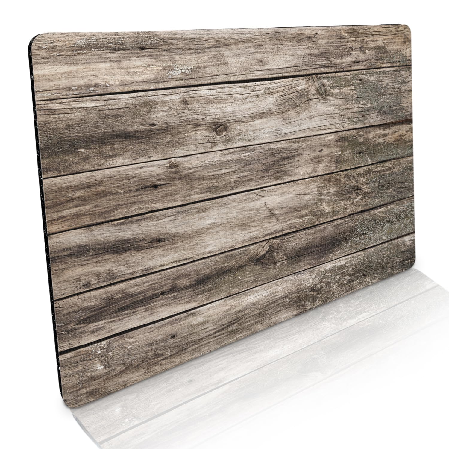 Paillasson lavable et plat aspect bois 50x70 pour des chaussures propres