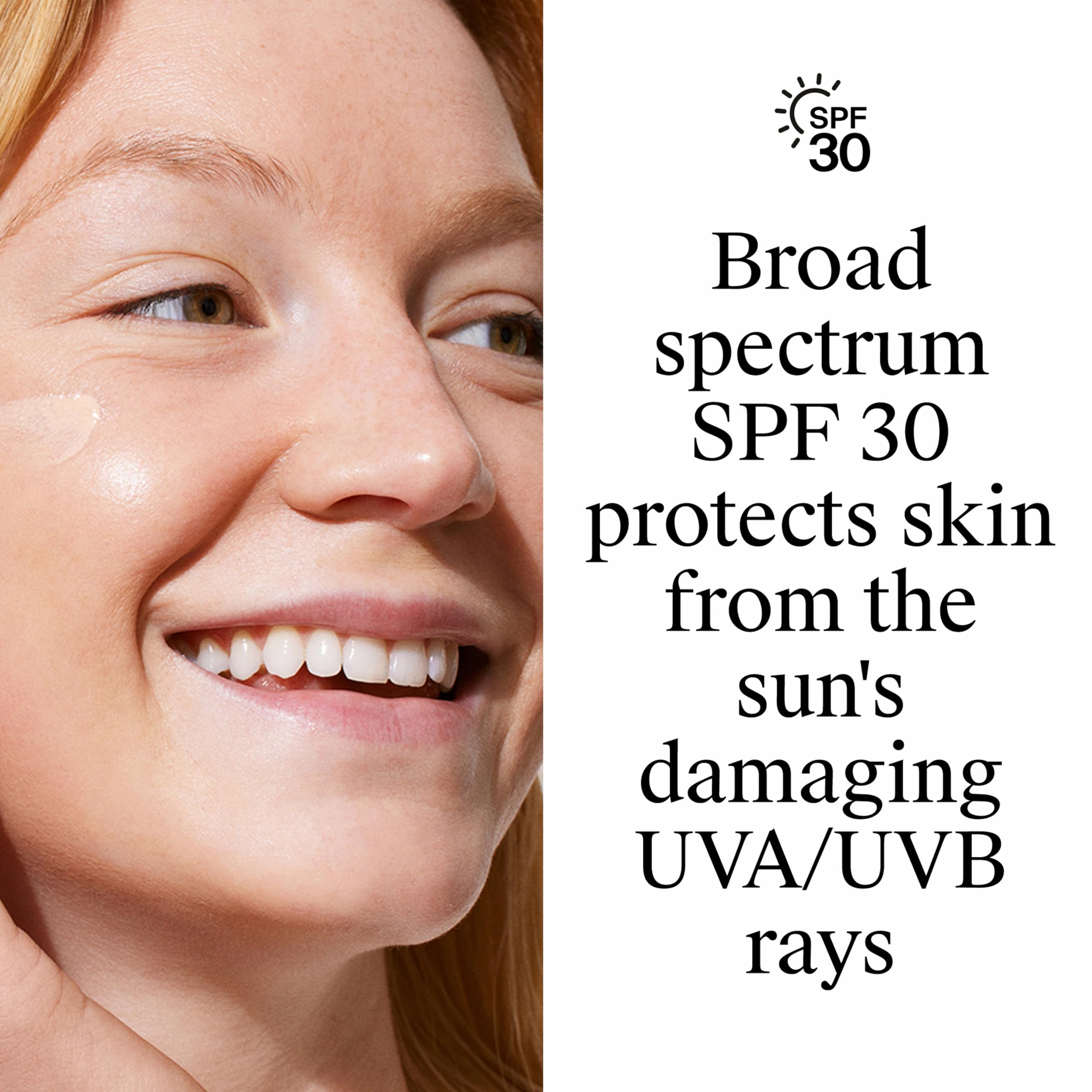 Neutrogena Purescreen+ – Crème solaire teintée pour le visage avec SPF 30, écran solaire minéral à large spectre avec oxyde de zinc et vitamine E, résistant à l'eau, sans parfum, léger, 32,5 ml