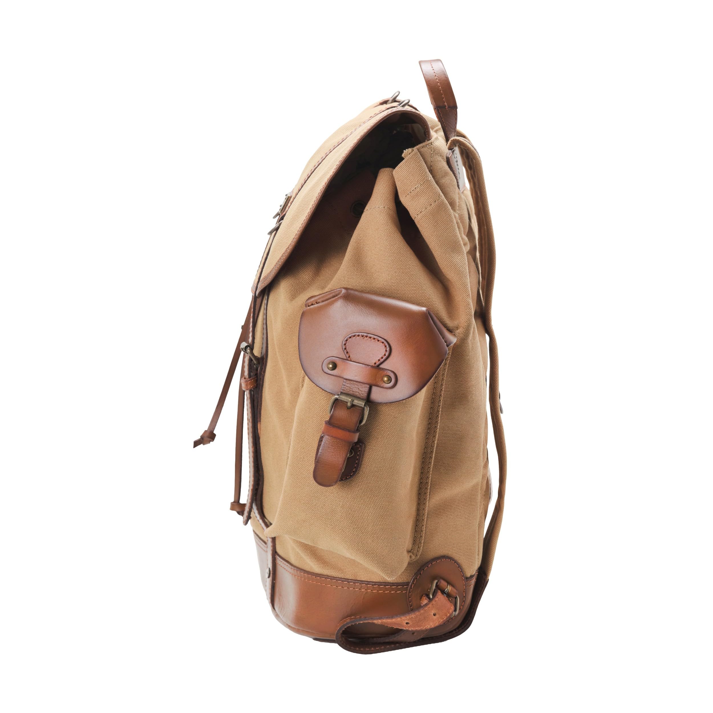 DRAKENSBERG Rucksack – Gran klassisches Wander- und Freizeit-Pack im Retro-Design, nachhaltige Handarbeit