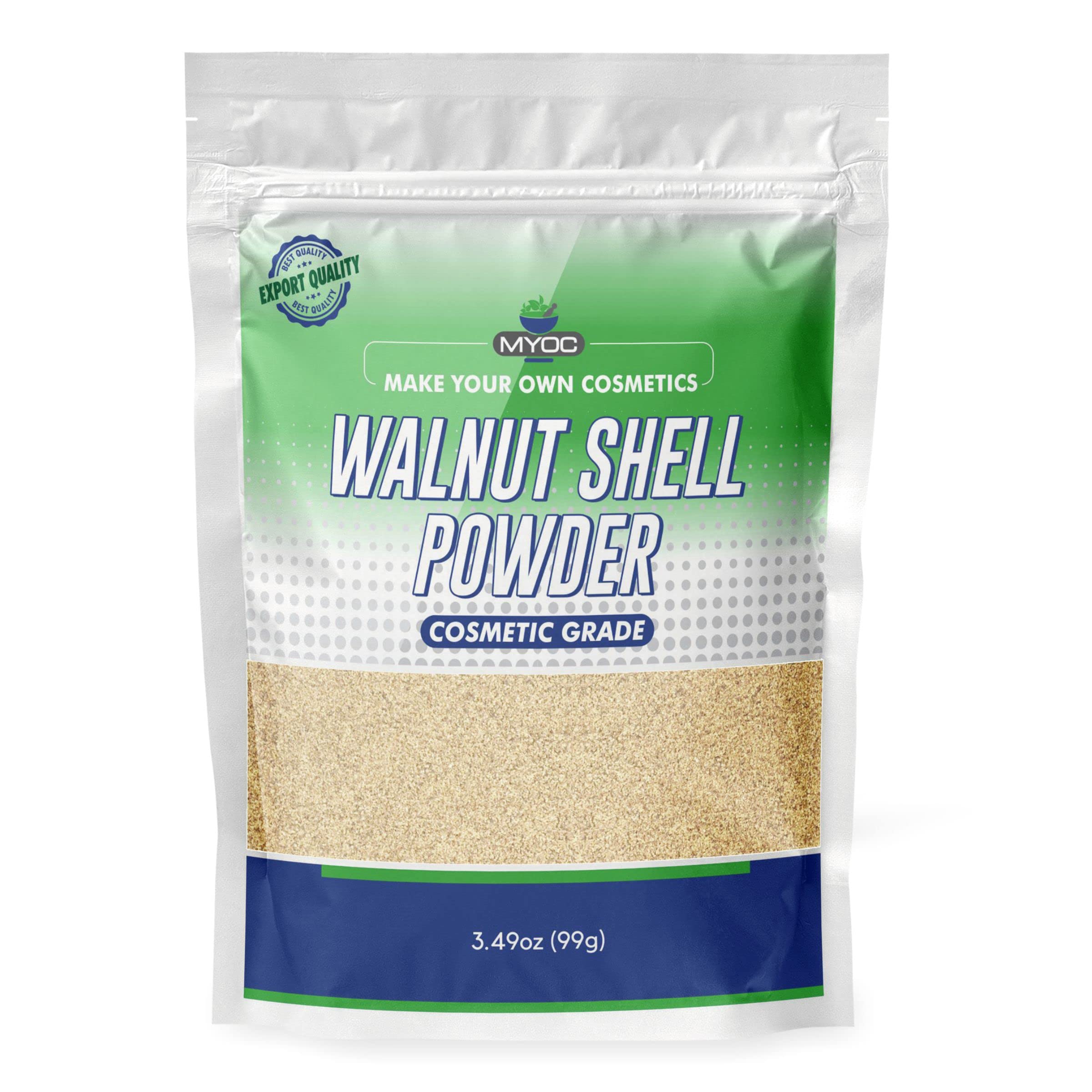 Walnut Shell Powder for Scrubs, Soap Making, Hair Dye, Walnut Shell Powder Bulk, Hand Cleanser- 99 gm