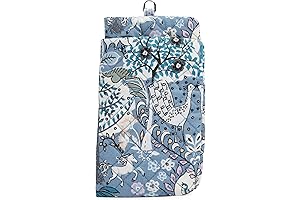 Women's Soft Cotton Double Slot Eyeglass Case - Space-Saving Protective Pouch for Women and Girls