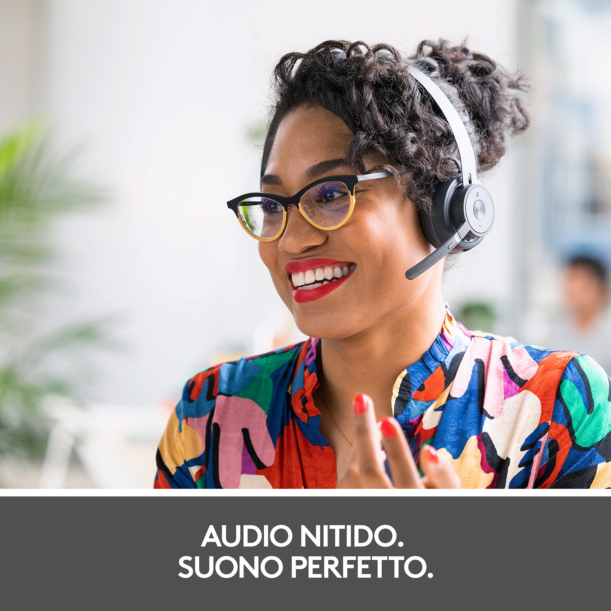 Logitech Zone 900 Cuffie On Ear Wireless Bluetooth | Microfono con Cancellazione Rumore, fino a 6 Dispositivi Wireless, Accesso Rapido ANC e Bluetooth - Grigio