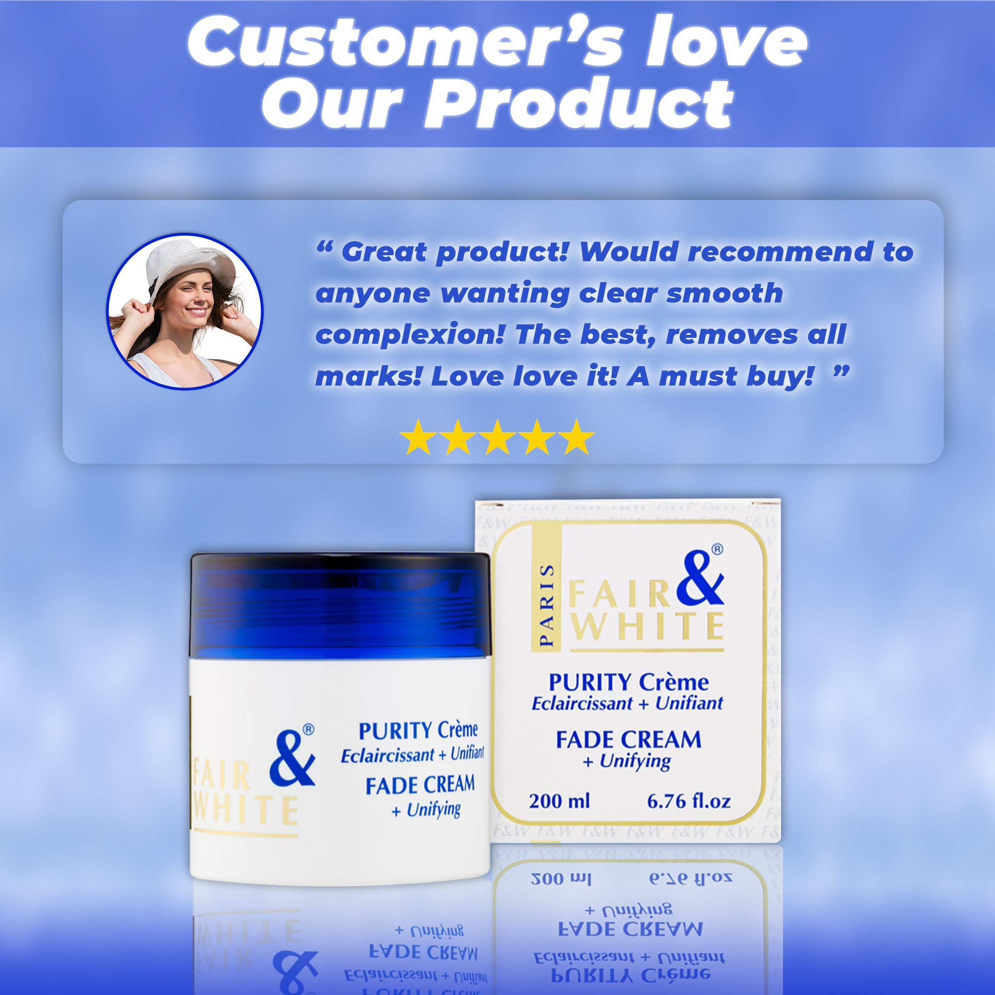 Fair & White Original, Skin Lightening Cream for Body 6.76 Fl oz