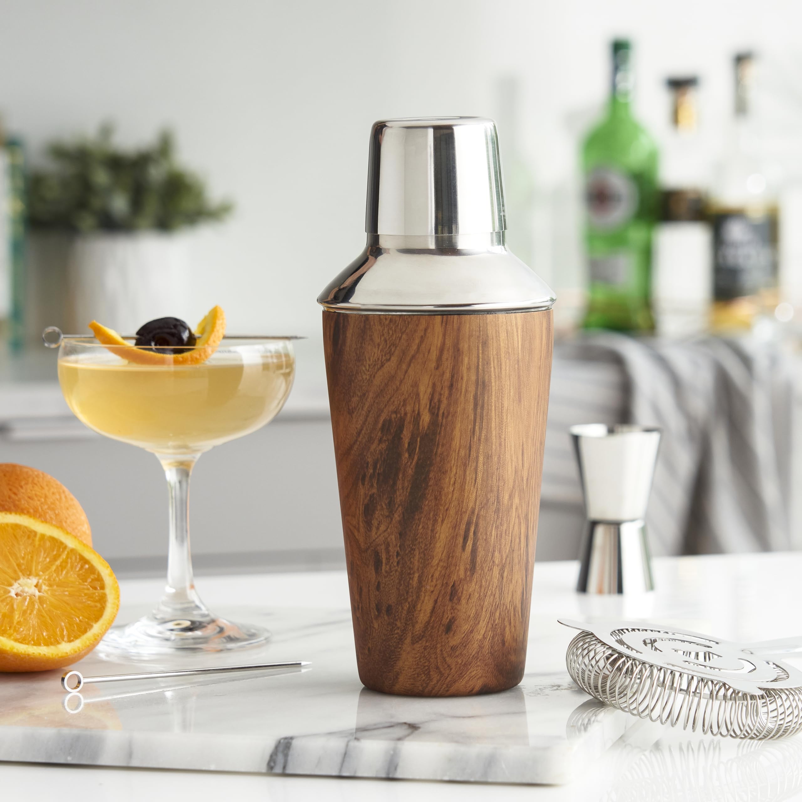 Lot De 6 Bagues à Breloques En Verre à Vin 1" - Thème Noël