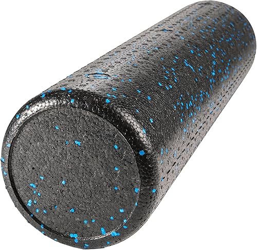 Miniatura 11 de JFIT High Density Foam Roller – EPP Deep Tissue Massage Roller for Muscle Recovery, Myofascial Release & Stretching Púrpura sólido,Negro (Black