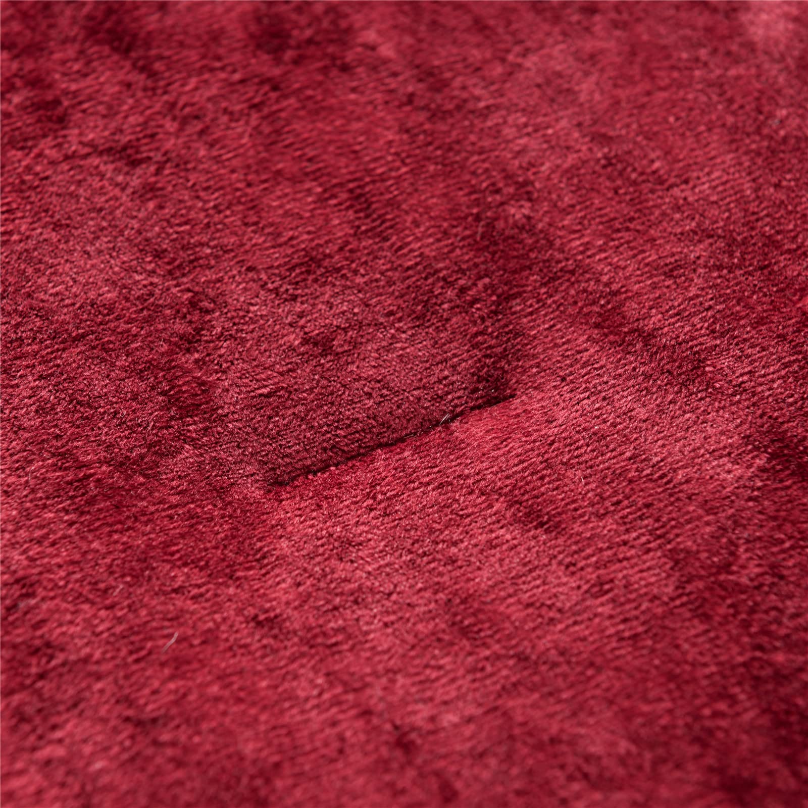 Parure De Bijou Velours Rouge Bordeaux Sur Métal Doré - Réglable - Neuf Avec étiquettes