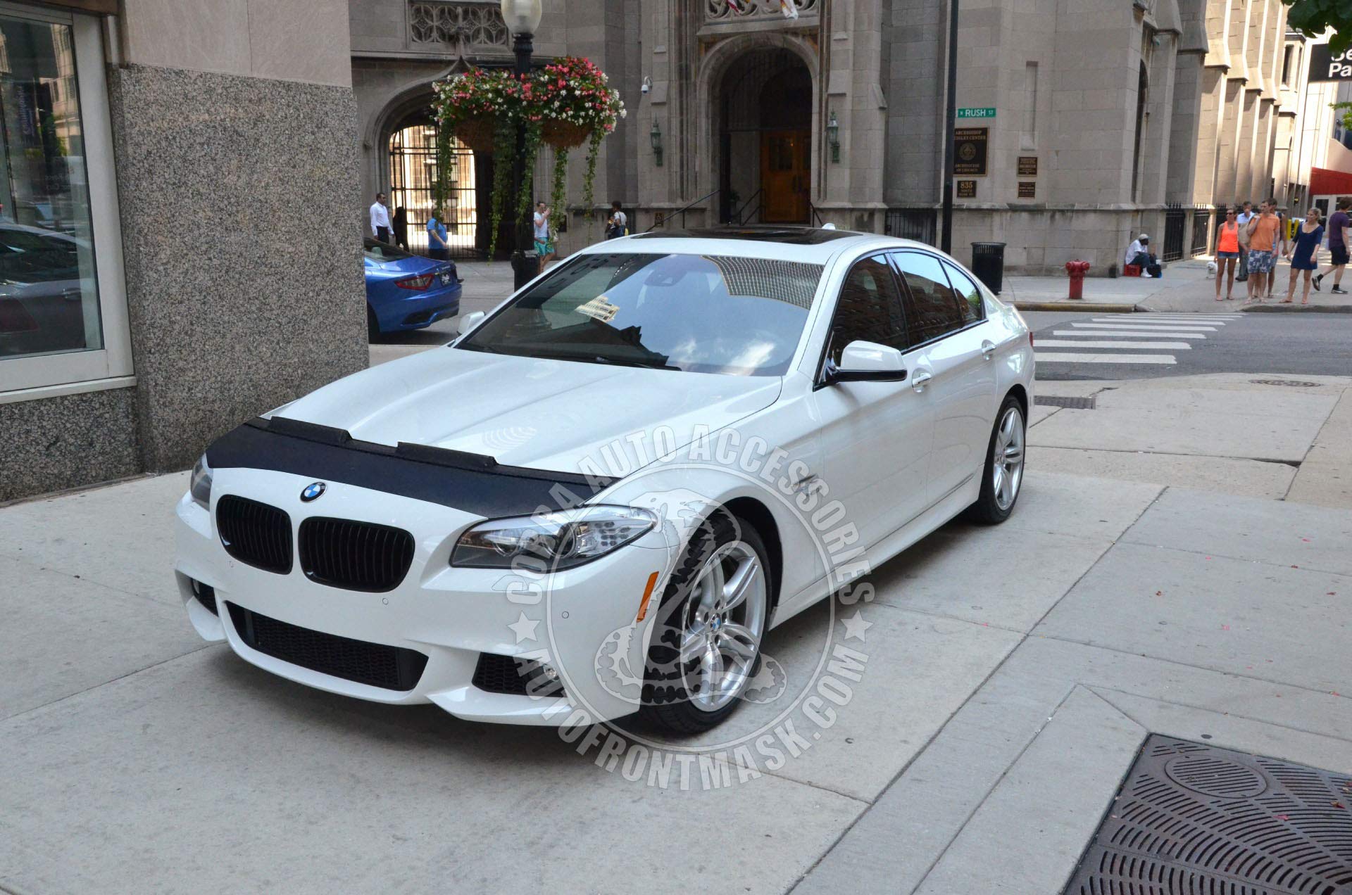 Car Bonnet Hood Bra Fits BMW 5 Series F10 F11 2011 2012 2013 2014 2015 2016