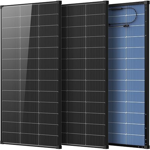 400 watt Solar Panel,2pcs 200W Bifacial Solar Panels 18V 18BB