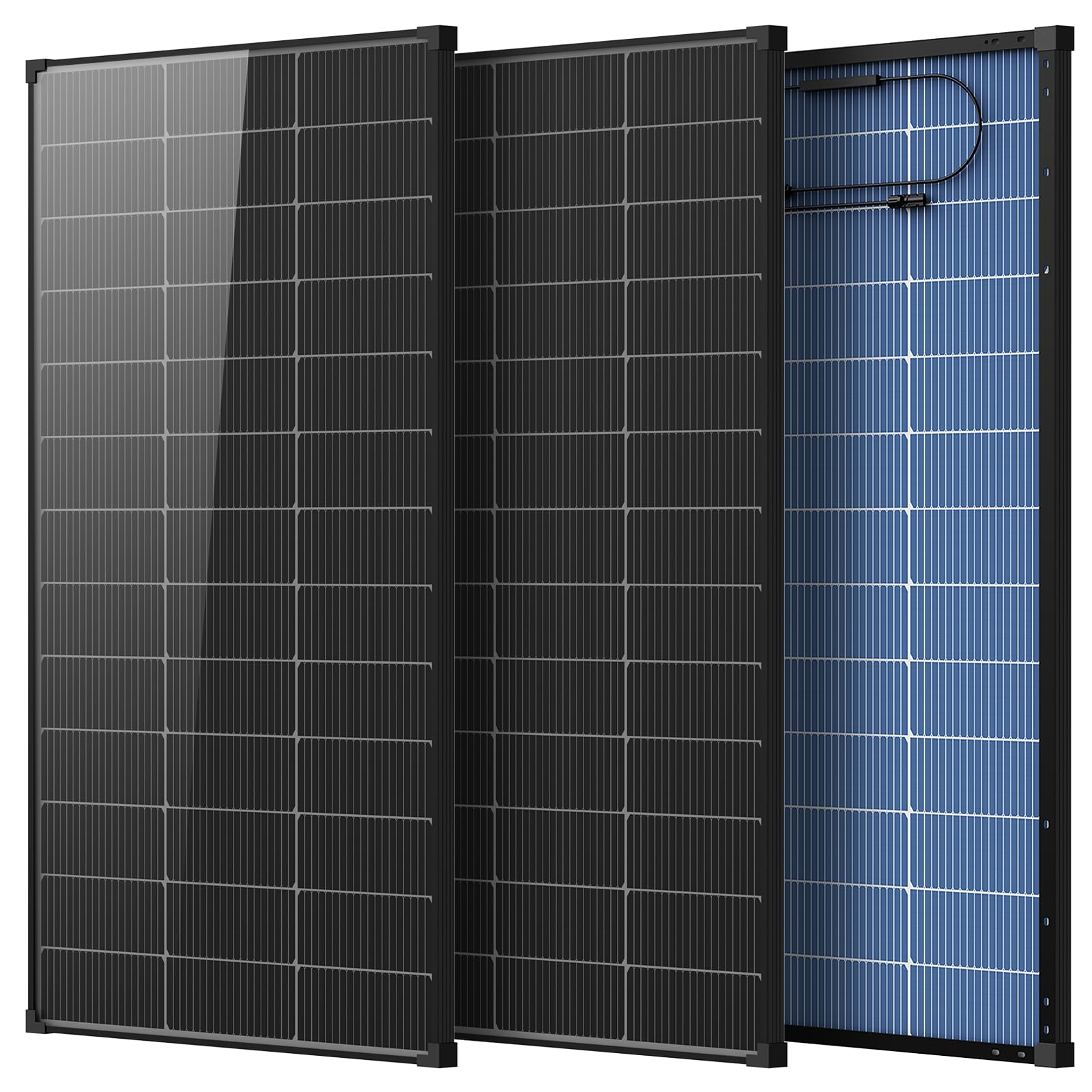 Photo 1 of 200 Watt Solar Panels N-Type 18BB Solar Panel 25.6% High-Efficiency
