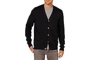 Amazon Essentials Men's Cotton Cardigan Sweater: A Stylish and Functional Wardrobe Essential