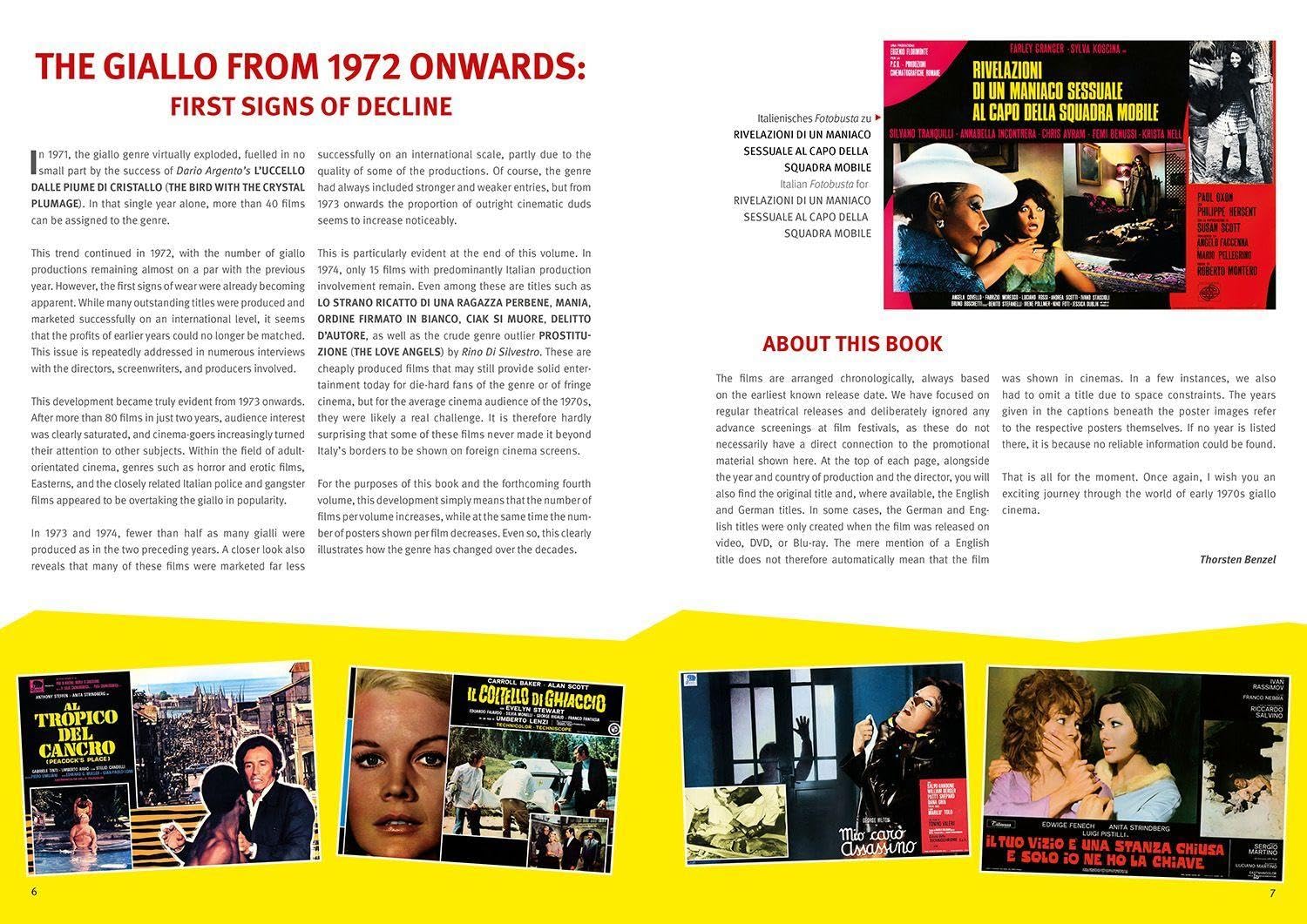 GIALLO MOVIE POSTERS Volume 3: 1972 - 1974