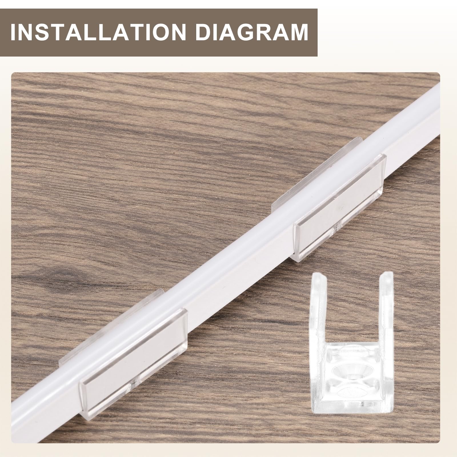 PATIKIL LED Strip Light Clips - Image 4