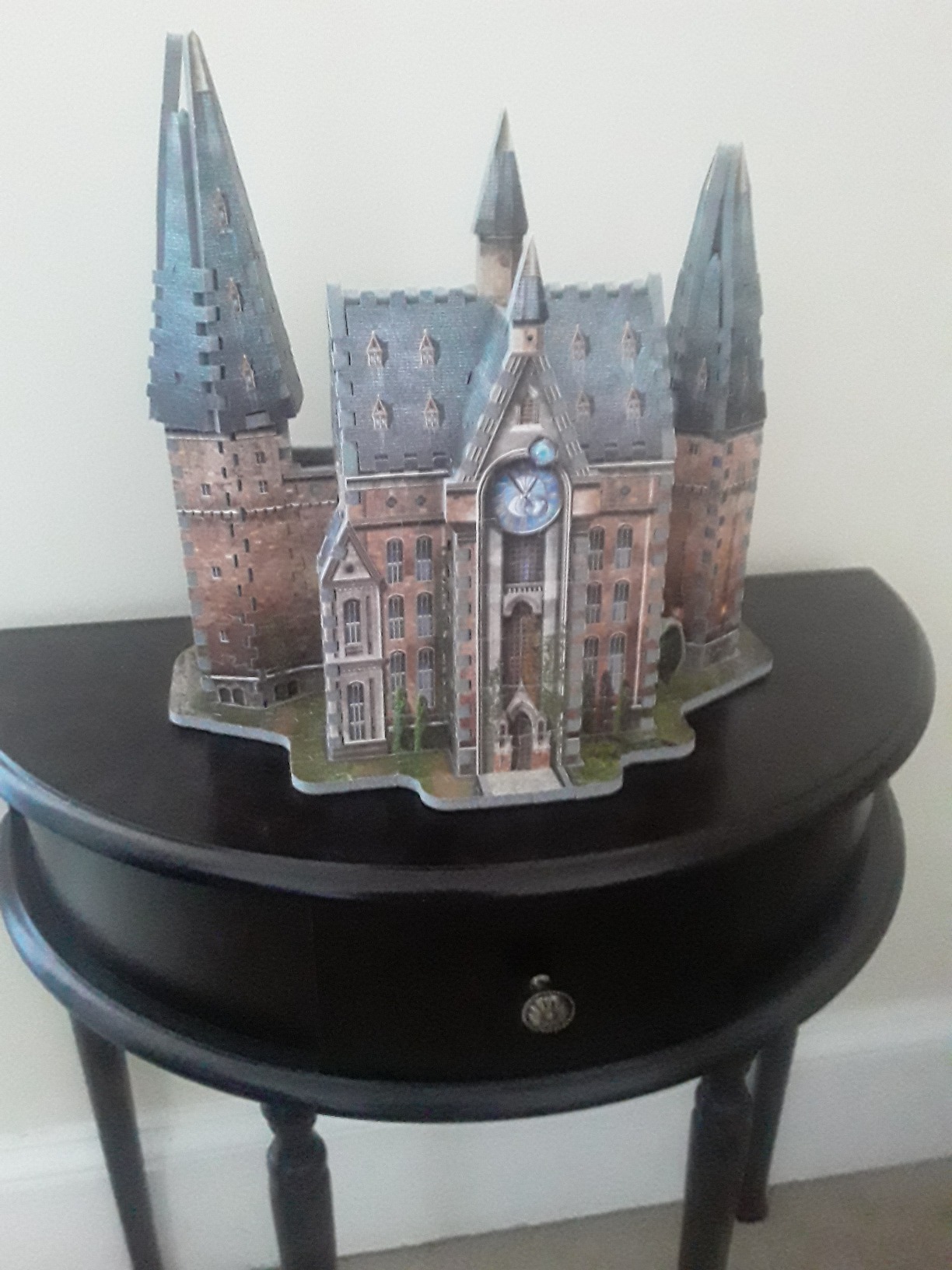 8/mo Finance Wrebbit 3D Hogwarts Clock Tower 420Piece 3D Jigsaw