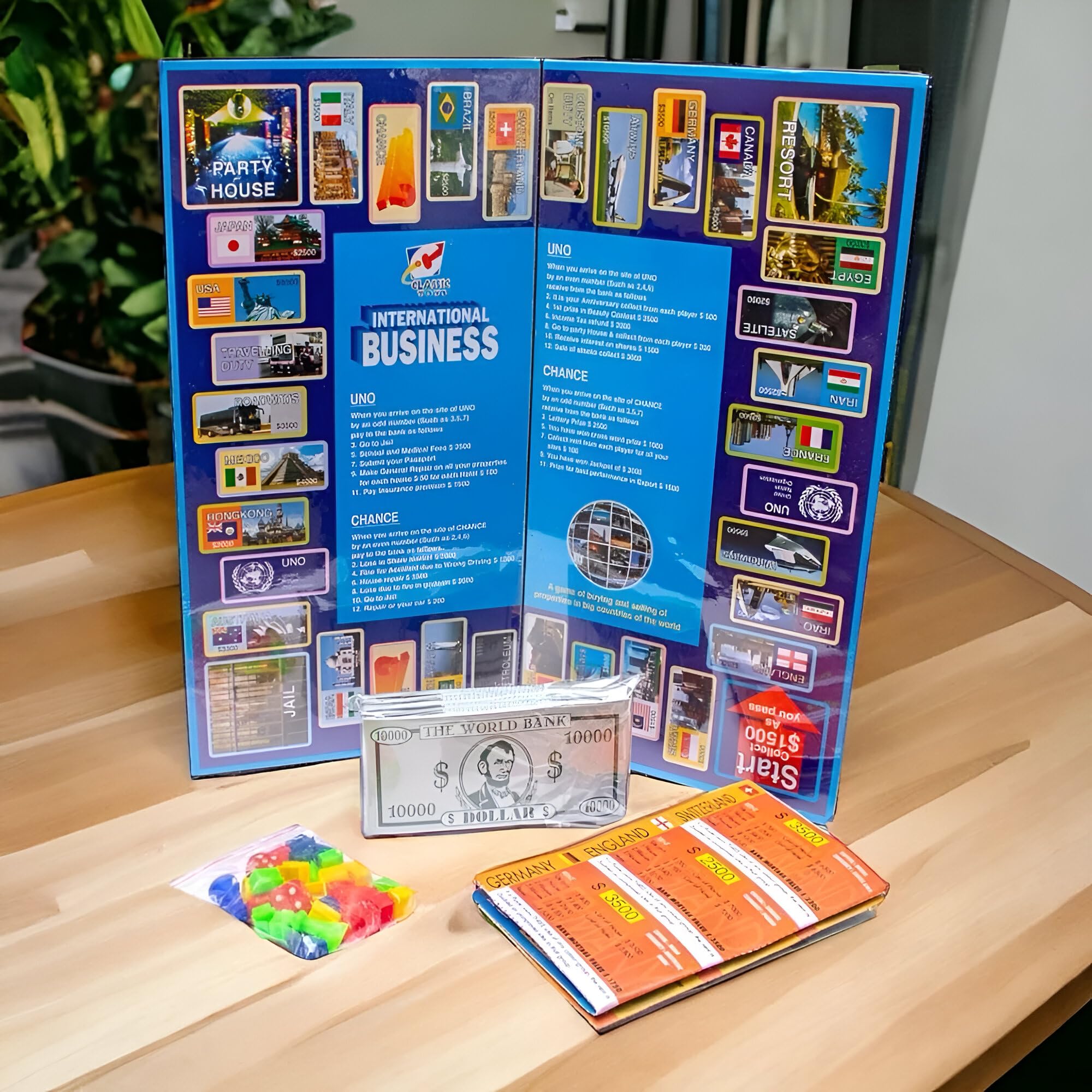 See full amazon price history chart for SHAKTISM International Business Board Game Kids, 2-4 Players, Learning Game Set Kids Adults Game Time Pass Board Game Accessories Board Game Buying, Selling, Banking, Mortgaging. SHAKTISM International Business Board Game Kids, 2-4 Players, Learning Game Set Kids Adults Game Time Pass Board Game Accessories Board Game Buying, Selling, Banking, Mortgaging. (B0CXY5JVSX) Amazon Price History, Amazon Price Tracker