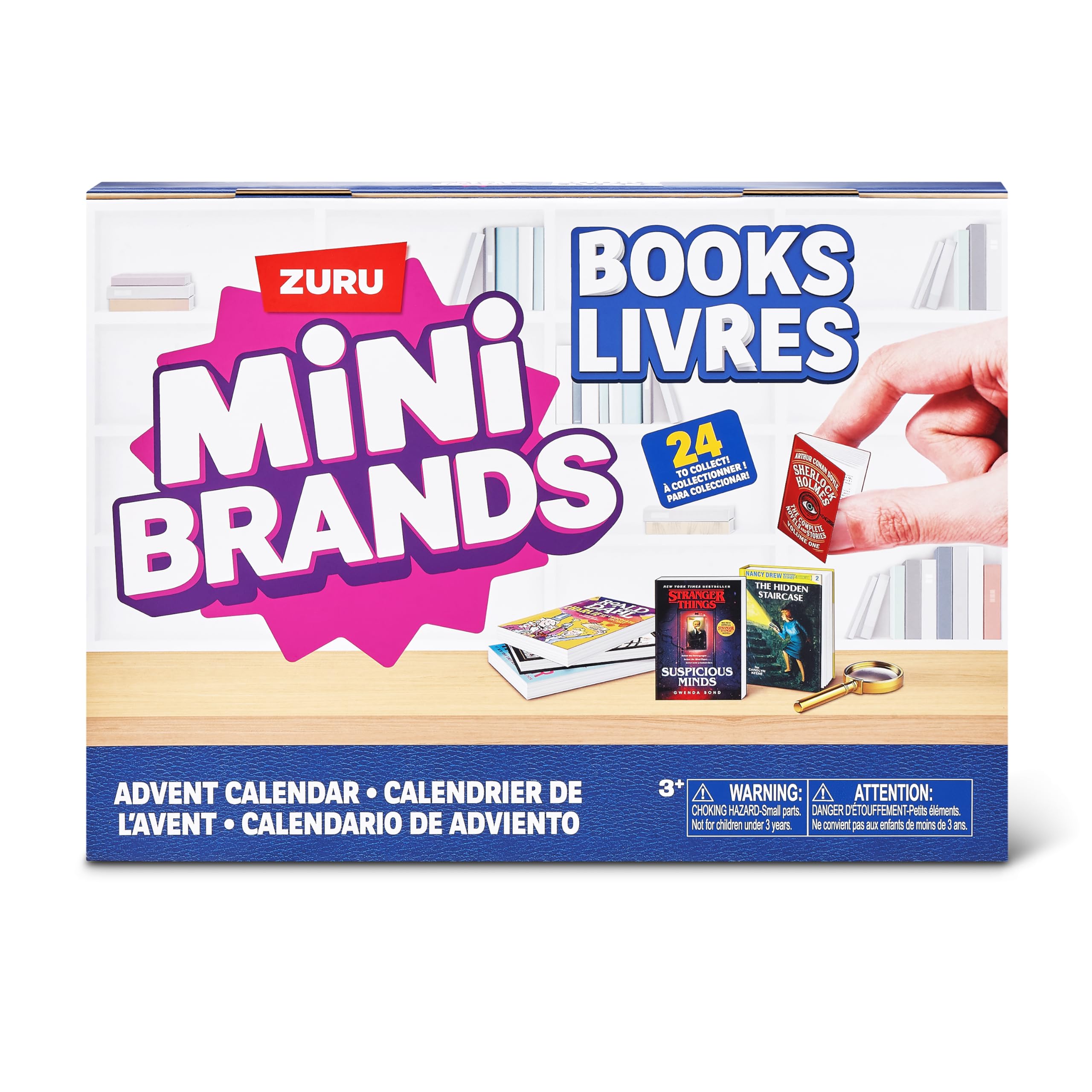 Besuche den Mini Brands- MINI BRANDS-BOOK MINI BRANDS-Minis Combo ADVENT CALENDAR SERIES 1 & SERIES 2(24PCS MINI) in use