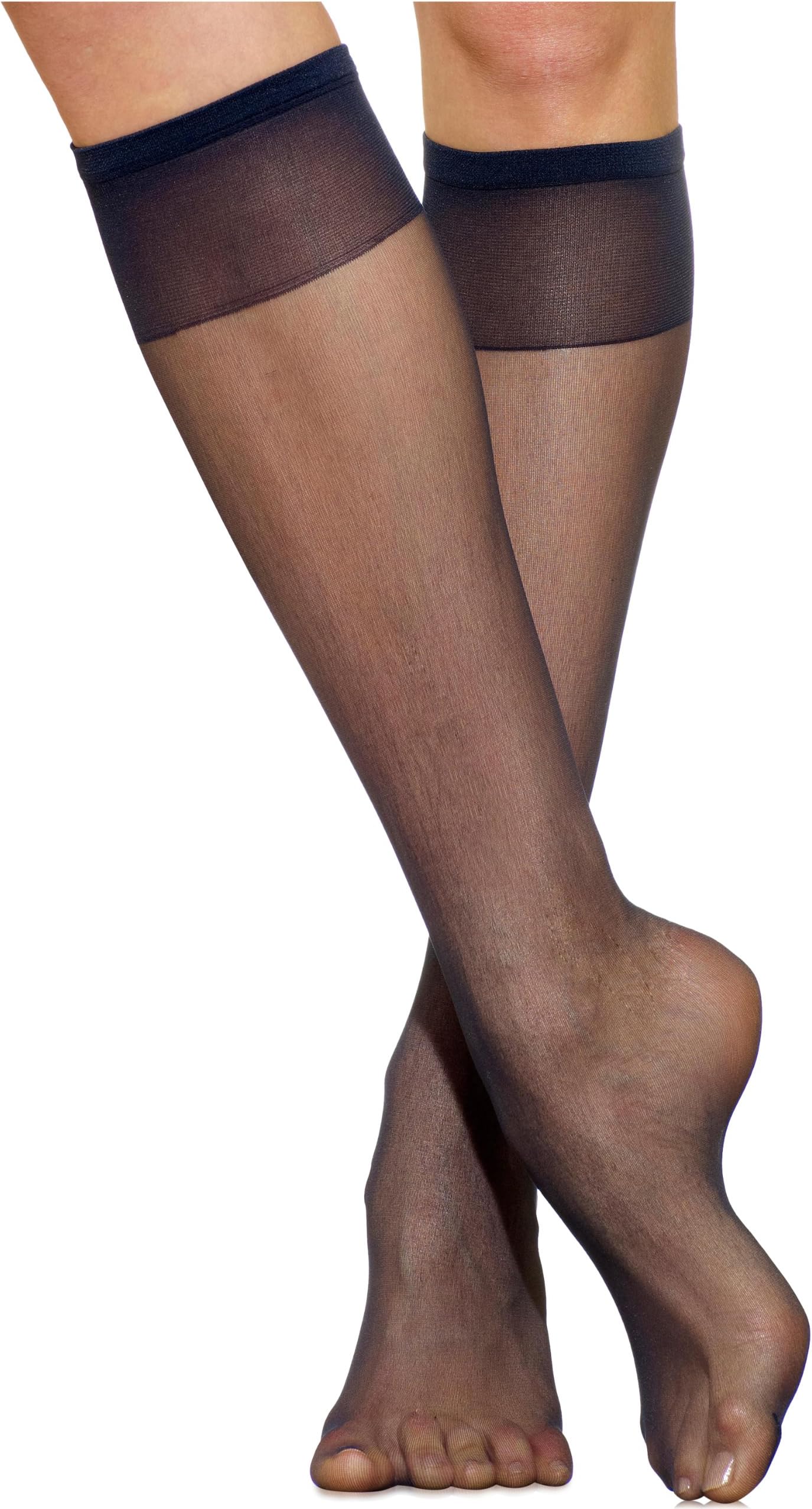 Women's Ultra Knee Highs with Energizing Support 3 Pair Pack