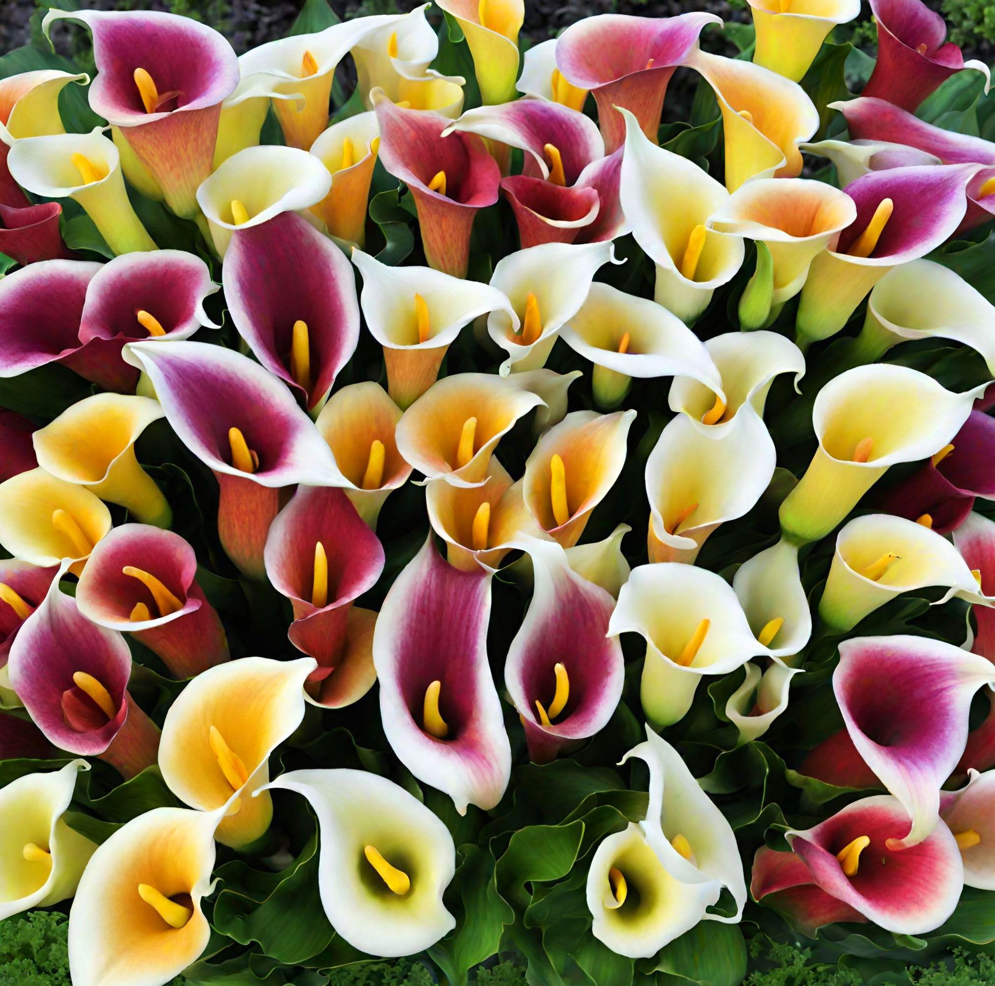 100 Seeds Rare Calla Lily Seeds Flower Seeds Perennial Flowers