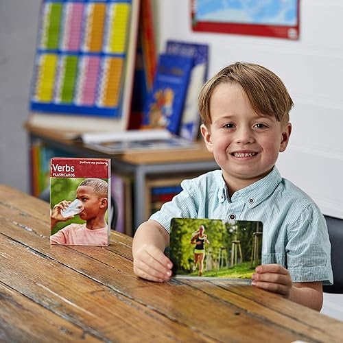 Miniatura 7 de Tarjetas didácticas verbales Volumen 1 y 2  80 tarjetas de imagen de constructor de lenguaje de acción  Materiales de enseñanza ESL para adultos