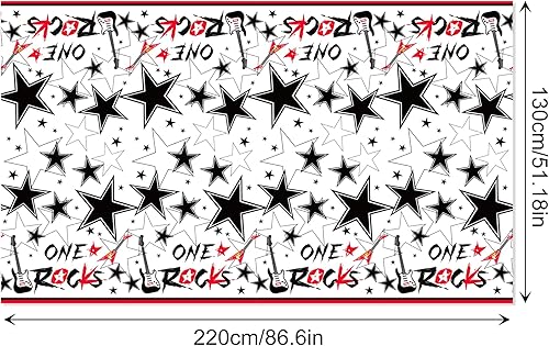 Miniatura 372 de CC HOME 1 pieza de mantel de plástico para fiesta de los 90 de 54 x 87 pulgadas de largo, mantel vintage retro de los 90 de hip hop, tema de 1990