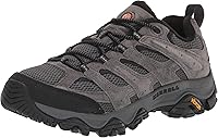 Merrell Men's Moab 3 Hiking Shoes - Vibram TC5+ Outsole, All-Day Cushioned Comfort, Recycled Materials, Bestselling Hiker