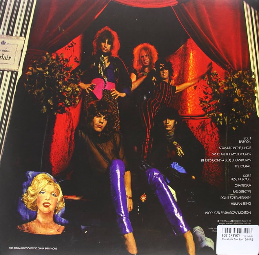 Amazon.co.jp: Too Much Too Soon [Analog]: ミュージック