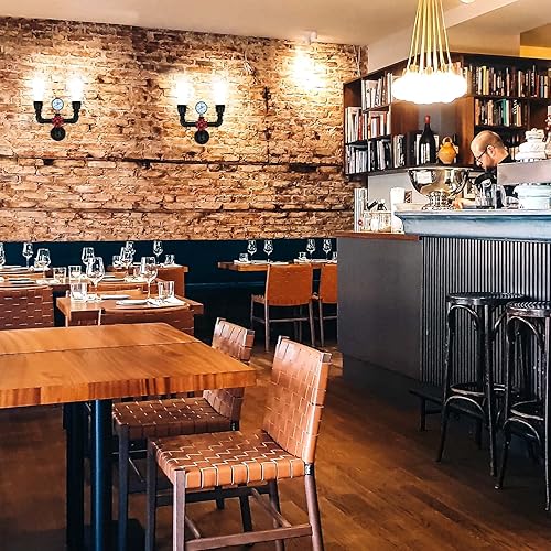 Miniatura 3 de XEYOU Lámpara de pared retro vintage industrial steampunk aplique de pared 2 luces de tubo de agua de metal montado en la pared lámpara E26 Edison