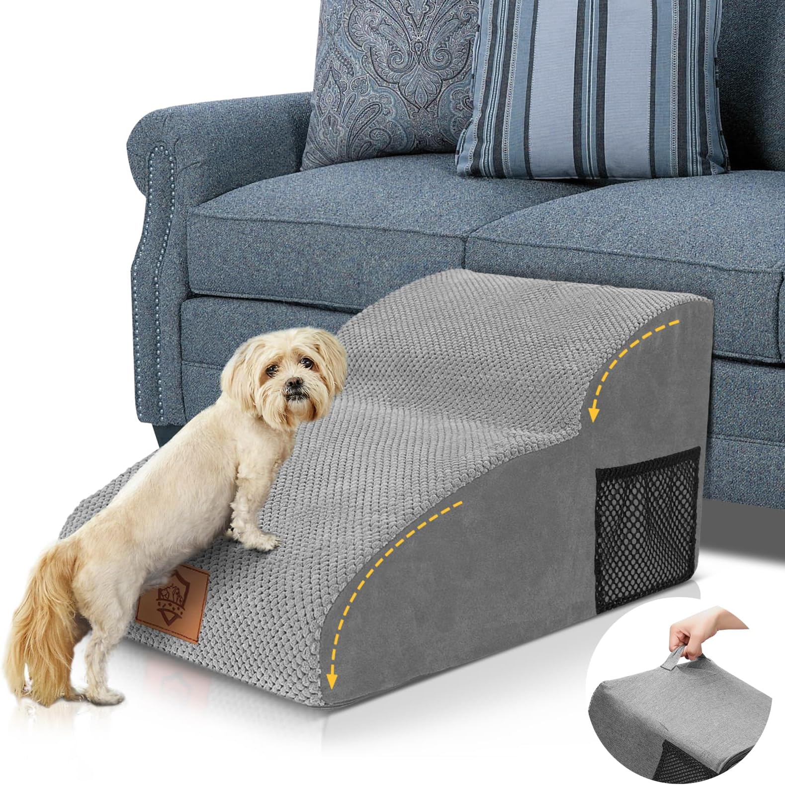 YorkieGogo Halstücher Für Kleine Hunde - Handgefertigte Baumwolltücher XS/S