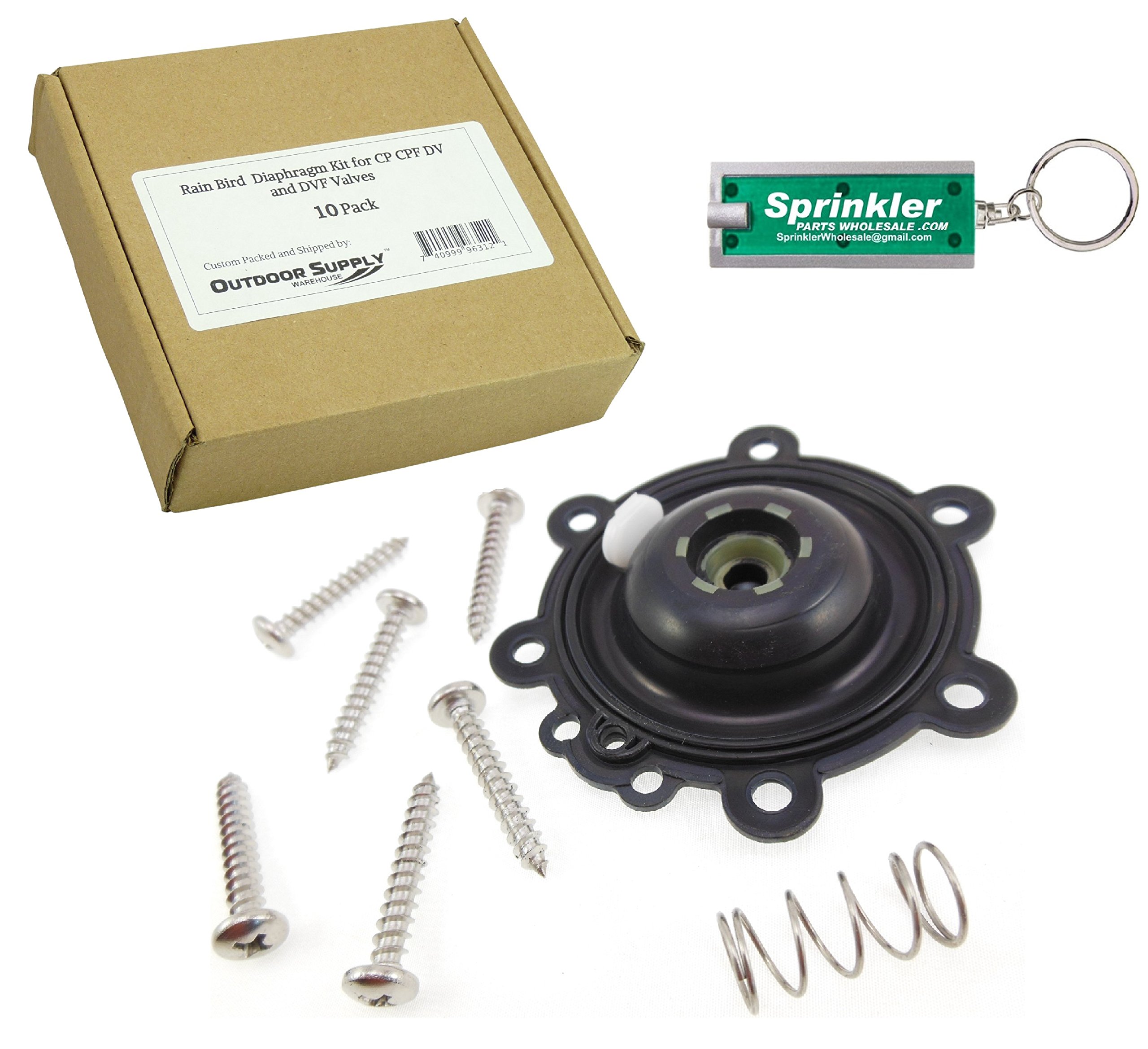 Amazon.com : Rain Bird Diaphragm Repair Kit for CP CPF DAS