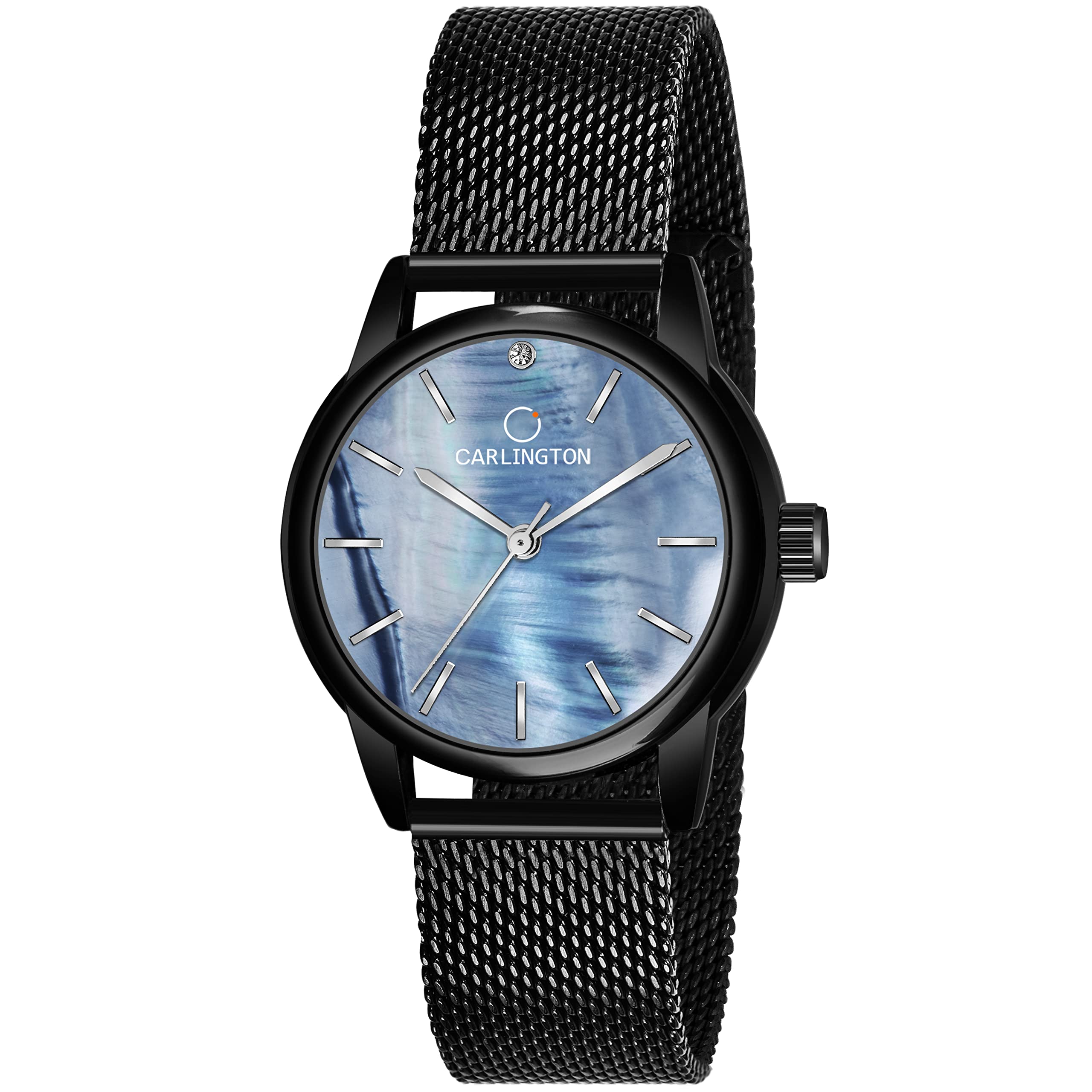 carlington Analog Watches for Women with mesh Strap - CT 2010-picture-36